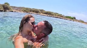 the non-mermaid: big-ass teen lina fucked in a vacation paradise (underwater sex)