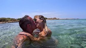 the non-mermaid: big-ass teen lina fucked in a vacation paradise (underwater sex)