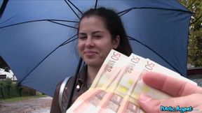 Public Agent - Wet Russian Speads Legs For Cash 1