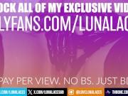 Latex Doll Luna Laces Playing in Her New Gasmask | OF Trailer