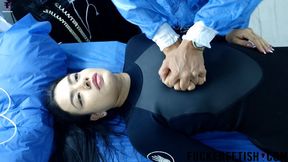 4K Moonblack neopreno monitor medical emergency defibrillator + CPR