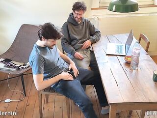 I show my homo ally str8 porn, this chab was greater amount interested in me!