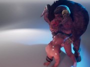Chubby Guy x Minotaur