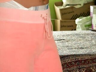 Beauty wearing diapers 797