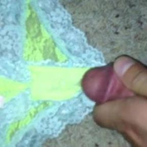 cumshot on panties