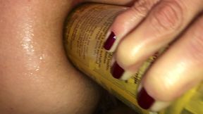 depois de destruir minhas pregas com uma tora de 40cm decidi acabar o estrago enfiando uma lata de cerveja gigante. voce nao vai acreditar no que aconteceu com minhas pregas.