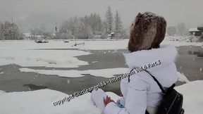 littleangel84 - pipe rapide dans les vestiaire et baise matinale a la montagne