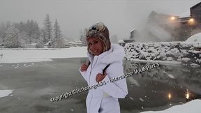 littleangel84 - pipe rapide dans les vestiaire et baise matinale a la montagne