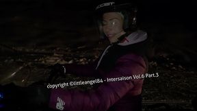 littleangel84 - pipe rapide dans les vestiaire et baise matinale a la montagne