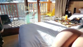 littleangel84 - pipe rapide dans les vestiaire et baise matinale a la montagne