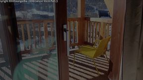 littleangel84 - pipe rapide dans les vestiaire et baise matinale a la montagne