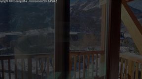 littleangel84 - pipe rapide dans les vestiaire et baise matinale a la montagne