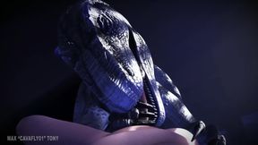 Velociraptor From Jurassic Park Give A Blowjob Then Fucks Pov