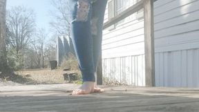 SHOWING YOU MY DIRTY FEET