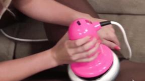 ”Nerdy lesbian fingers tight black cunt while licking clit”