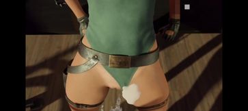 Monster cock 8 Lara croft