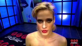 GGG John Thompson - NAUGHTY BLONDE FIRST TIME AT GGG SPERM STUDIO