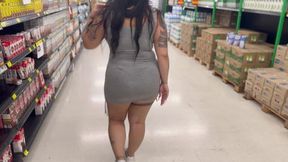 I get blown away at the supermarket for powdered milk and end up getting SLUTTY behind the shelves