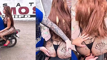 NOS ENCANTA SALIR A LA CALLE PARA EXCITARNOS Y LLEGAR A LA CASA A TENER UN BUEN SEXO