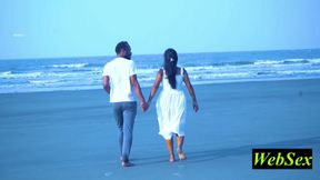 Indian Unmarried Couple Dating Sex at Sea Beach! Romantic Sex