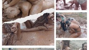 TOPLESS MUD WRESTLING