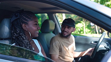 Jenny Pretinha - A 20yo dark-skinned beauty with perfect breasts pays for a trip with rough anal sex for a guy with a huge cock (wet version) AT018