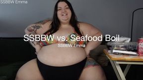 SSBBW vs Seafood Boil - FeederFeedee