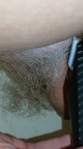 Shaving my dick