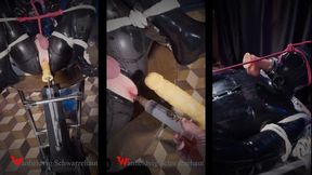 Rikki Latex Holes Training: Sex Machine, Gag Changes & Full Automation FHD 1080p