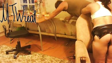 Hotwife tease by her teasing handyman plumber