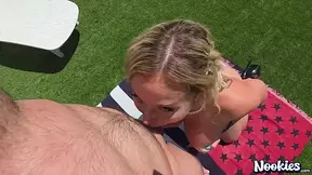 Thick and juicy PAWG Katalina Kyle takes a hard cock