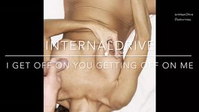 Both of us getting turned on together