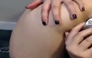 Chubby milf camshow playing with vibrator
