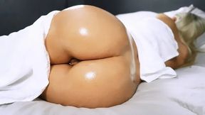 Step Mom Wakes Up to Step Son's Hard Cock After Grinding and Pussy Fingering