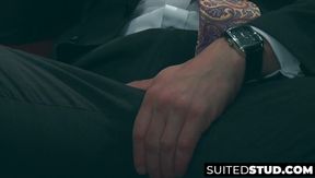 Muscled Ivan Gregory moans as Viktor Rom rails him raw