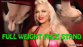 Full Weight Face Stand wmv