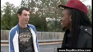 Blacks Thugs Breaking Down Sissy White Boys Hard 22