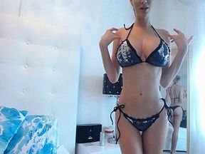 You just have to love big boob blondes in bikinis