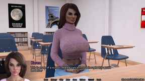 MILF Redhead Blowjob and Pussy Eating - Sexbot #37 Porn Game