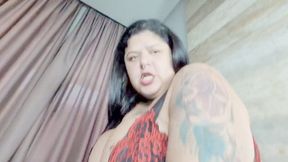 SUFFER IN THE MIDDLE OF MY CRUEL BELLY - BY TURBINADA BBW - CLIP 2