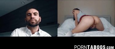 Sexy Athena Faris webcam pussy play while bald stud watches