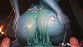 orc went fishing to get away from his wife and caught a beautiful mermaid on his big green dick. [ai]