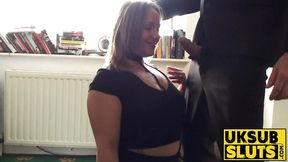 UKSubSluts com - Pascal White punishes a sexy submissive with rough spanking