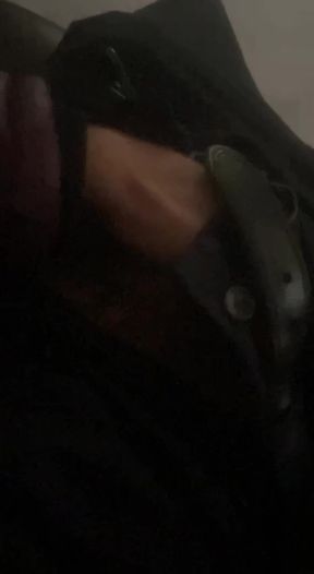 Big-dicked amateur Mexican dude gets a blowjob