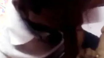 Indian amateur goth gives a blowjob