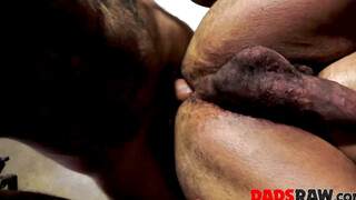 Handsome twink Atlas Grant shoves his raw uncut meat deep in his buddy hole