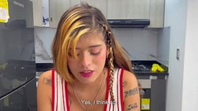 Sweet stepsister asks about a penis&#x1F346;, I teach her the ultimate anatomy lesson  H L
