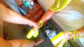 Cheating Wife Locks Hotel Door Before Getting Fucked All Over Room by Tinder Hookup