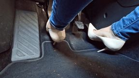 Annoyed driving in city traffic