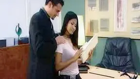 Sexy Executive Gets Surprising Proposal from Colleague